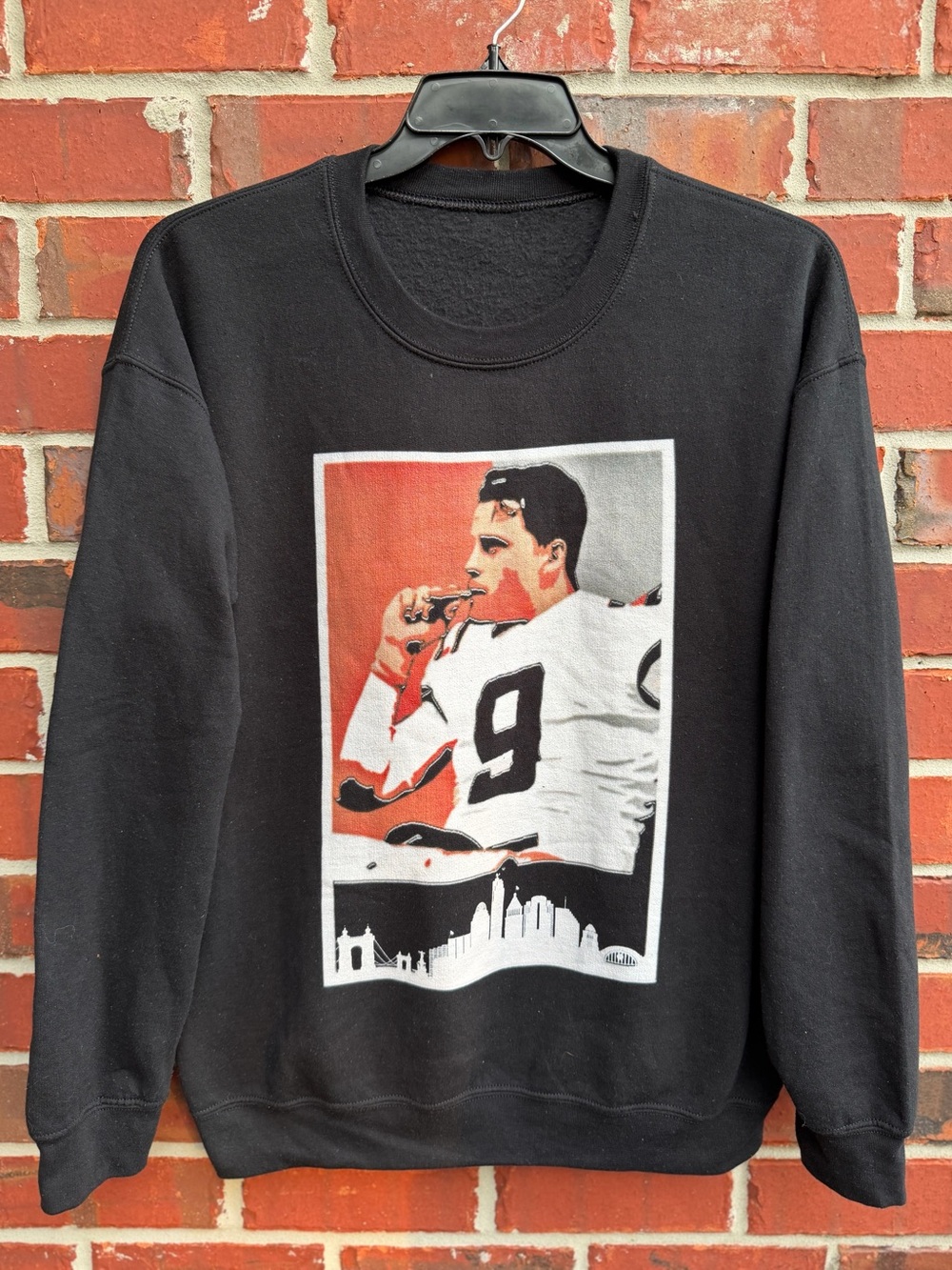 Cincinnati Bengals Quarterback Joe Burrow XL Graphic Crewneck Sweatshirt P5